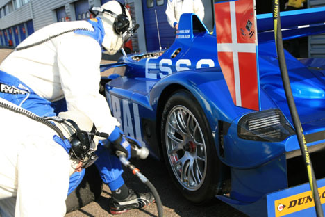 Team Essex benyttede blandt andet testen Paul Ricard til at øve pitstops.